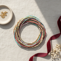 Solana Bohemian Bracelet Set - 05 Color and scale view - Heart & Hazel bohemian bracelet set